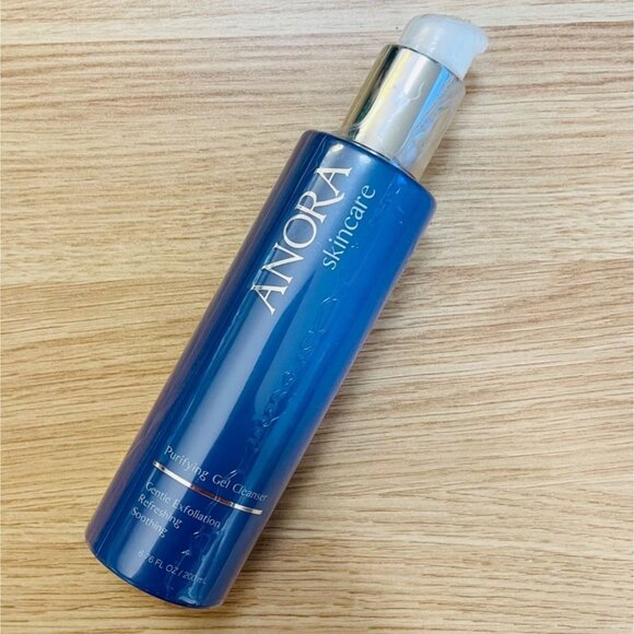 Anora Gentle Exfoliating Gel Cleanser Full Size Hydrating Face Wash 6.76 oz - Picture 1 of 11
